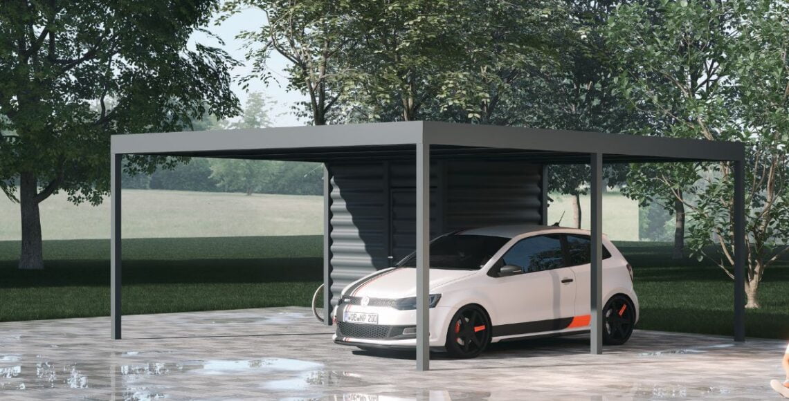 Schickes Carport aus Polen im Herzen von Köln